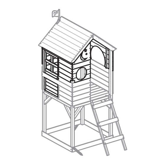 TP Toys TP Treehouse Wooden Panel Kit Instructions De Montage