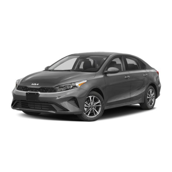 Kia Forte 2021 Mode D'emploi