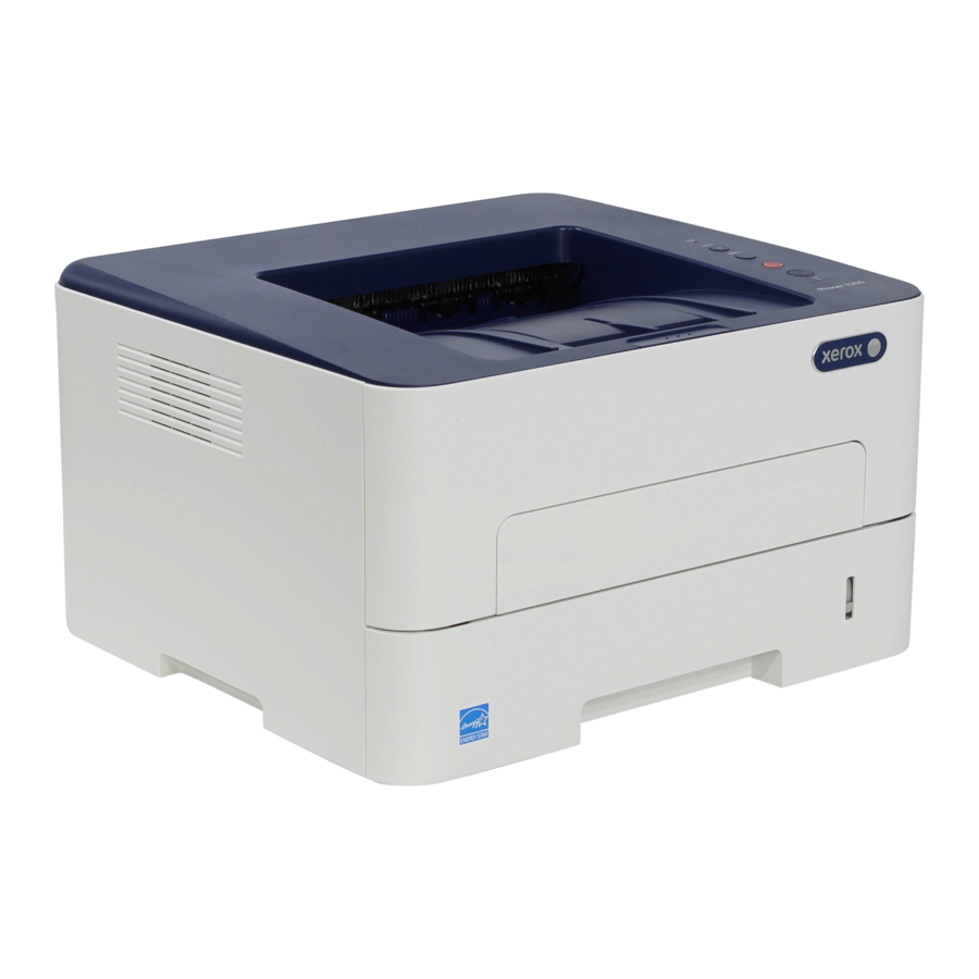 Xerox Phaser 3052 Guide D'utilisation Rapide