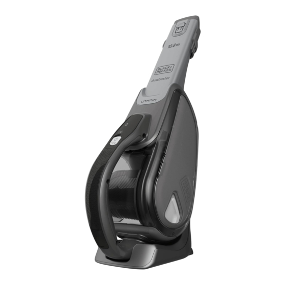 Black & Decker DVJ215B Manuel D'utilisation