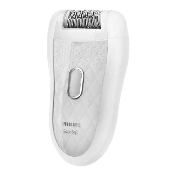 Philips Satin Soft HP6519 Mode D'emploi