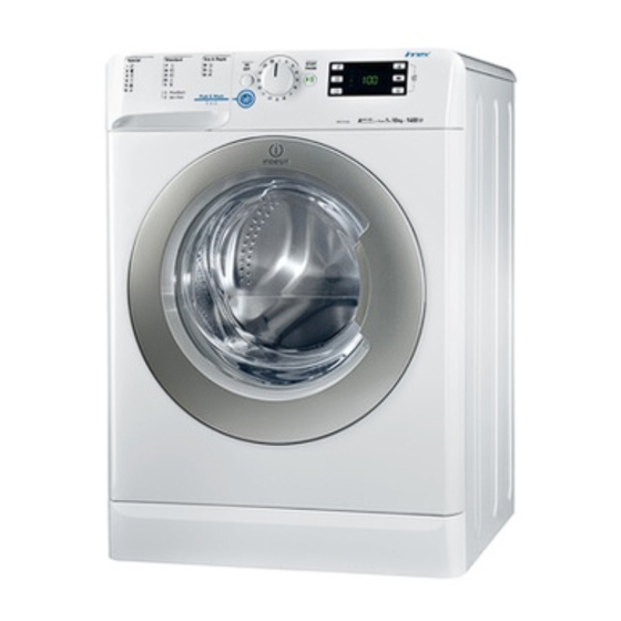 Indesit XWE 101484X WSSS FR Mode D'emploi