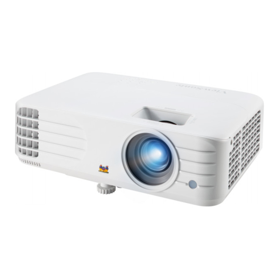 ViewSonic PX701HDP Guide D'utilisation