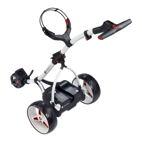 Motocaddy S1 Manuel D'instructions