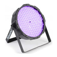 Beamz LED FlatPAR-186x10mm UV Notice D'utilisation
