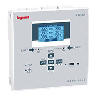 LEGRAND 4 226 82 Manuel D'installation Et D'utilisation