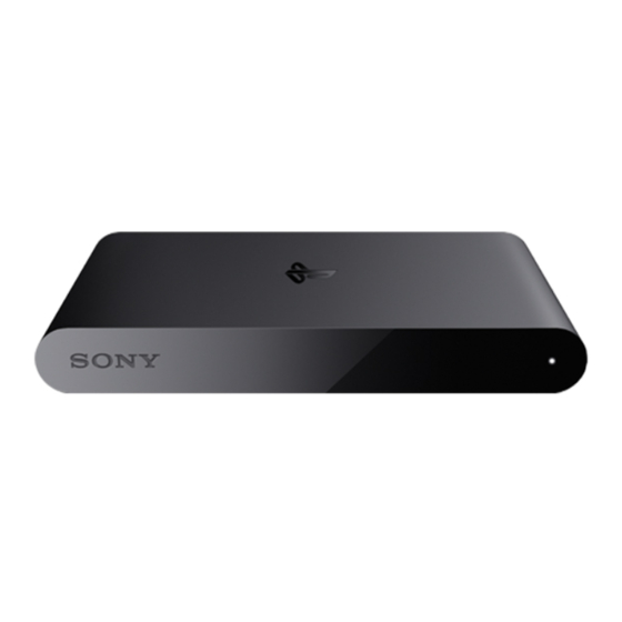 Sony PlayStation TV Guide De Sécurité