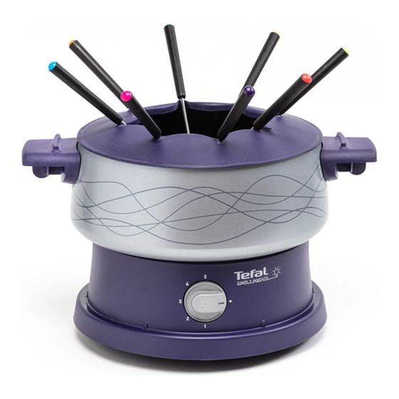 TEFAL FONDUE EF3514 Mode D'emploi