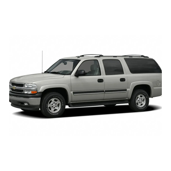 Chevrolet Tahoe 2006 Guide Du Propriétaire