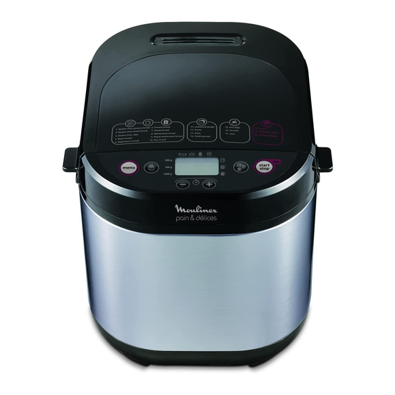 Moulinex Pain Plaisir PF2208 Mode D'emploi