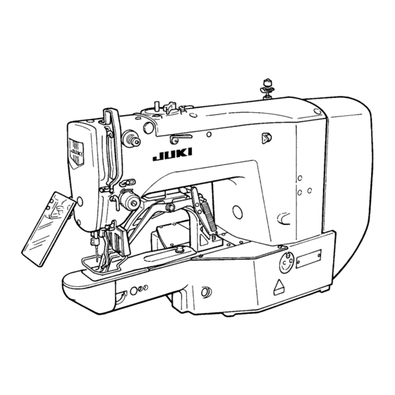 JUKI LK-1900AN Consignes De Sécurité