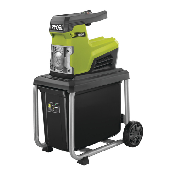 Ryobi RSH2845T Traduction Des Instructions Originales