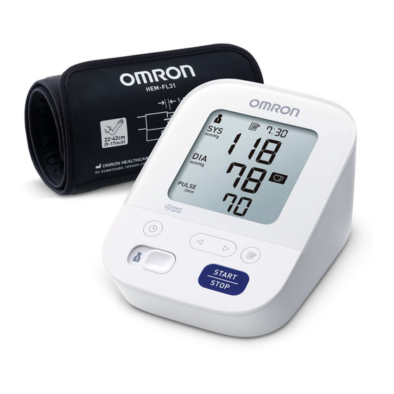 Omron M3 Mode D'emploi