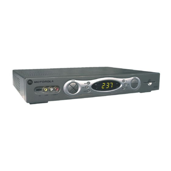 Motorola DCT6200 Guide De L'utilisateur