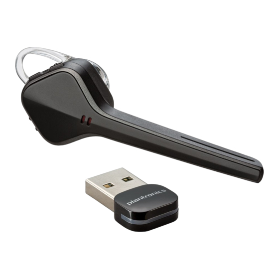 Plantronics Voyager Edge UC Série Guide D'utilisation
