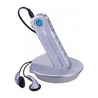 Sony WALKMAN NW-E10 Mode D'emploi