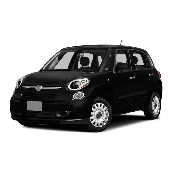 Fiat 500L Guide Rapide