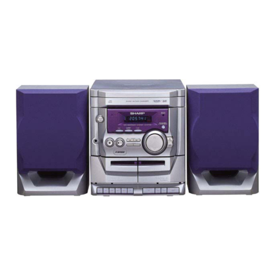 Sharp CD-XP120H Mode D'emploi