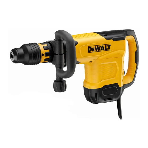 DeWalt D25881 Traduction De La Notice D'instructions Originale