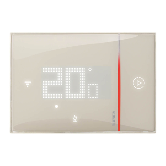 LEGRAND bticino MyHOME Smarther SXG8002 Manuels