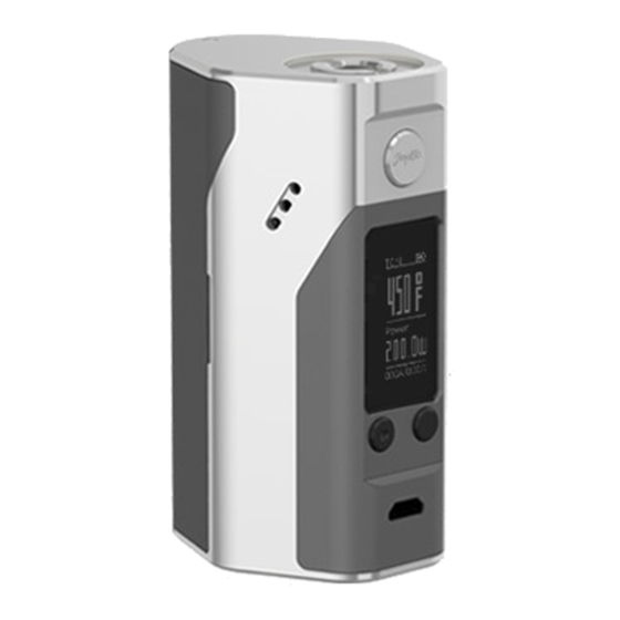 STEAMAX REULEAUX RX200S Manuel D'utilisation