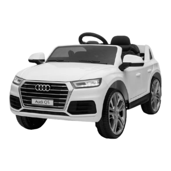 Playtastic Audi Q5 Mode D'emploi