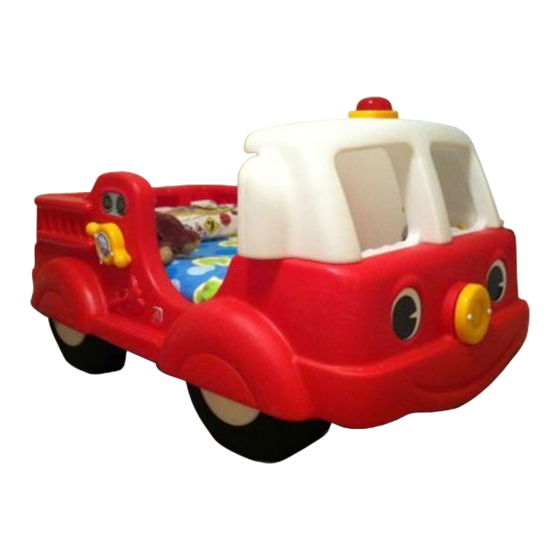 Step2 Fire Engine Toddler Bed 7950 Mode D'emploi