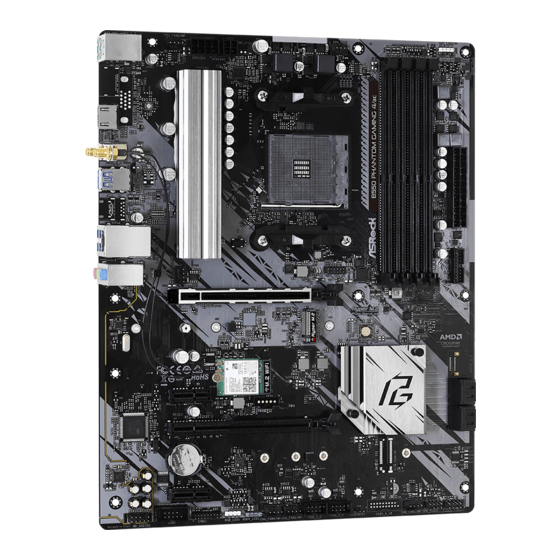 ASROCK B550 Phantom Gaming 4/ac Mode D'emploi