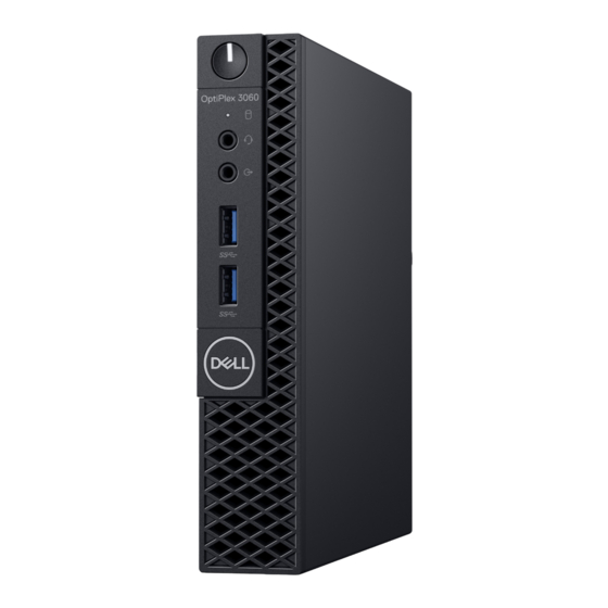 Dell OptiPlex 3060 Micro Guide De Maintenance