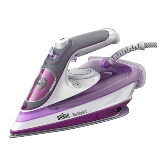 Braun TexStyle 5 SI5037VI Mode D'emploi