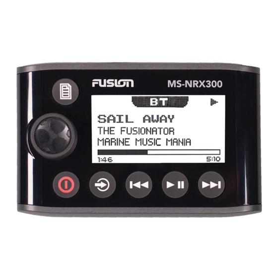 Fusion MS-NRX300 Manuel D'utilisation