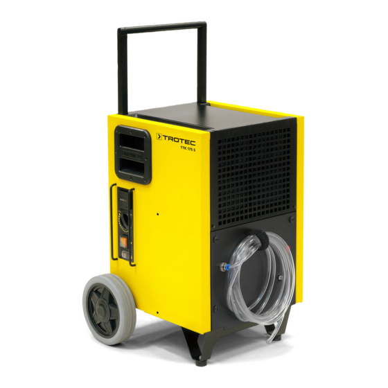 Trotec TTK 175 S Manuel D'utilisation