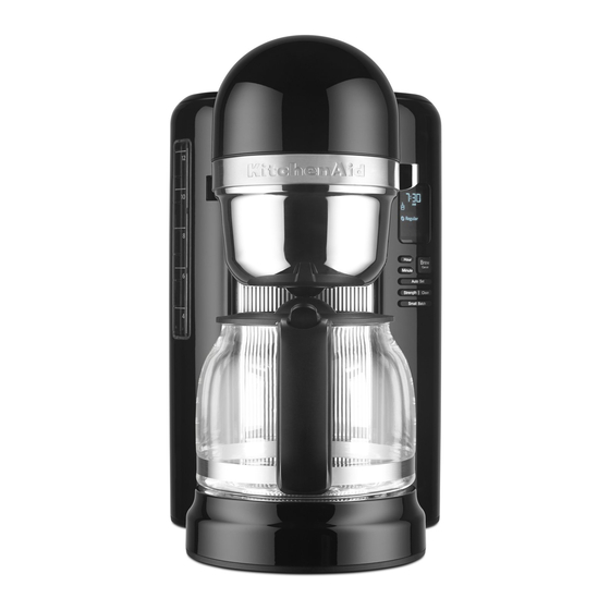 KitchenAid KCM1204 Mode D'emploi