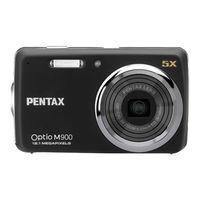 Pentax Optio M900 Manuel D'utilisation