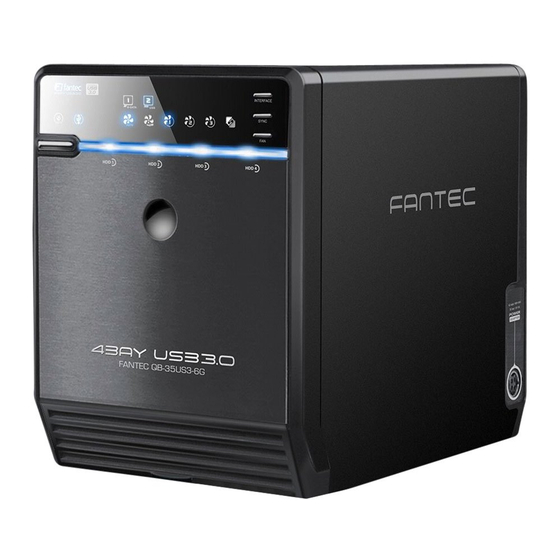 Fantec QB-35US3R Mode D'emploi