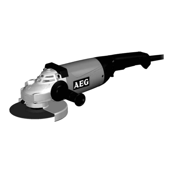 AEG Powertools WS 2200-180 Notice Originale