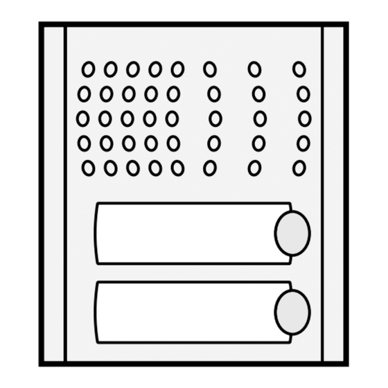 FARFISA INTERCOMS mycom Profilo PL10G Mode D'emploi