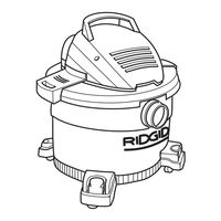 RIDGID 6000RV0 Mode D'emploi