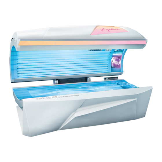 ergoline PASSION 40/3 PLUS AC Instructions De Service