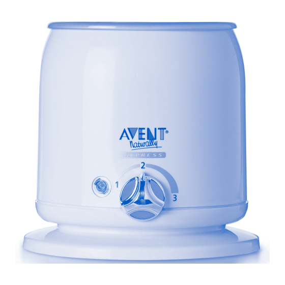 Avent naturally EXPRESS Mode D'emploi