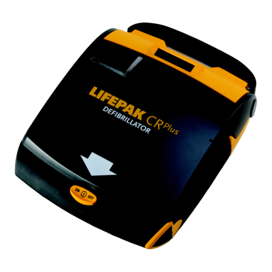 Physio Control LIFEPAK CR Plus Manuels