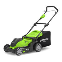 Greenworks G40LM41 Manuel Opérateur