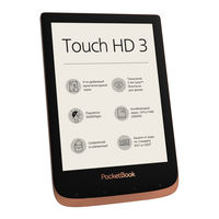 Pocketbook Touch HD3 Manuel D'utilisation