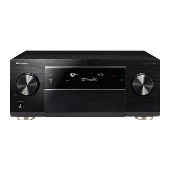 Pioneer SC-2023-K Mode D'emploi