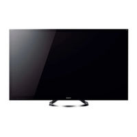 Sony BRAVIA XBR-65HX950 Mode D'emploi