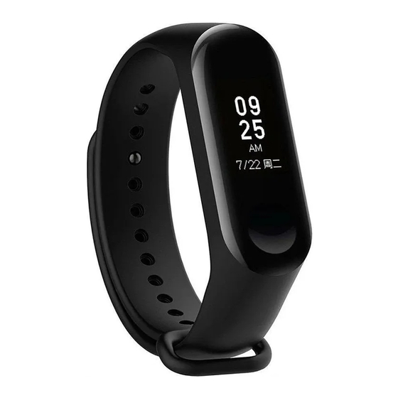 Mi Band 7 Mode D'emploi