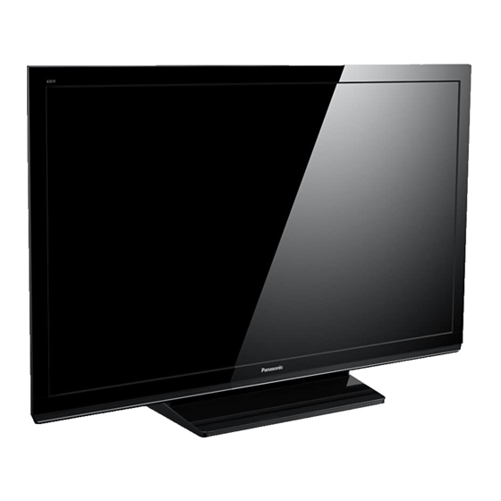 Panasonic Viera TC-P50U50 Manuel D'utilisation