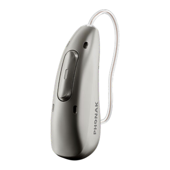Phonak Audeo I Mode D'emploi