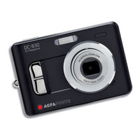 Agfaphoto DC-830 Manuel D'utilisateur