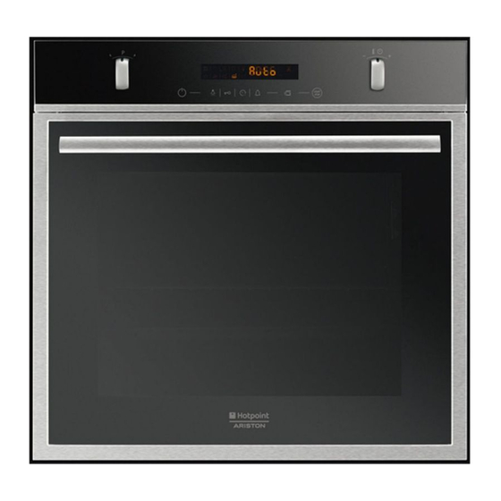 Hotpoint Ariston FK 89E 0 X/HA Manuels